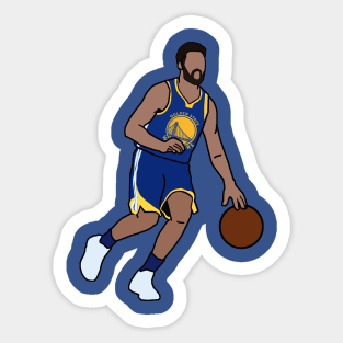 Klay Thompson Golden State Warriors NBA Sticker